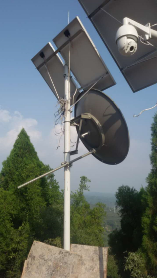 临汾云丘山景区监控太阳能供电项目