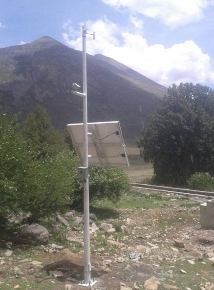 西藏某部队边防太阳能供电监控项目