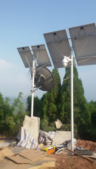 临汾云丘山景区监控太阳能供电项目